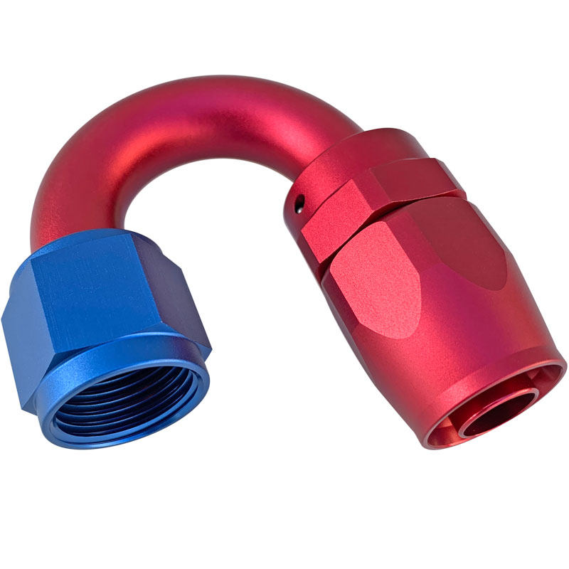 180度AN4/AN6/AN8/AN10汽车改装机油散热器改装快速接头防漏防渗 - 图1