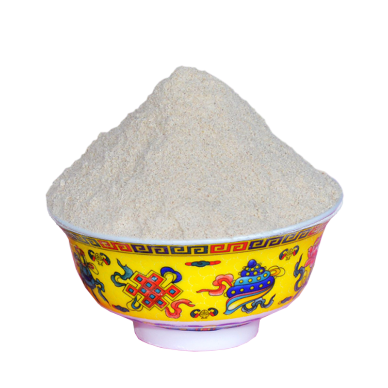 甘南西藏区特产青稞炒面熟面粉石磨糌粑粉五谷杂粮五斤包装包邮 - 图3