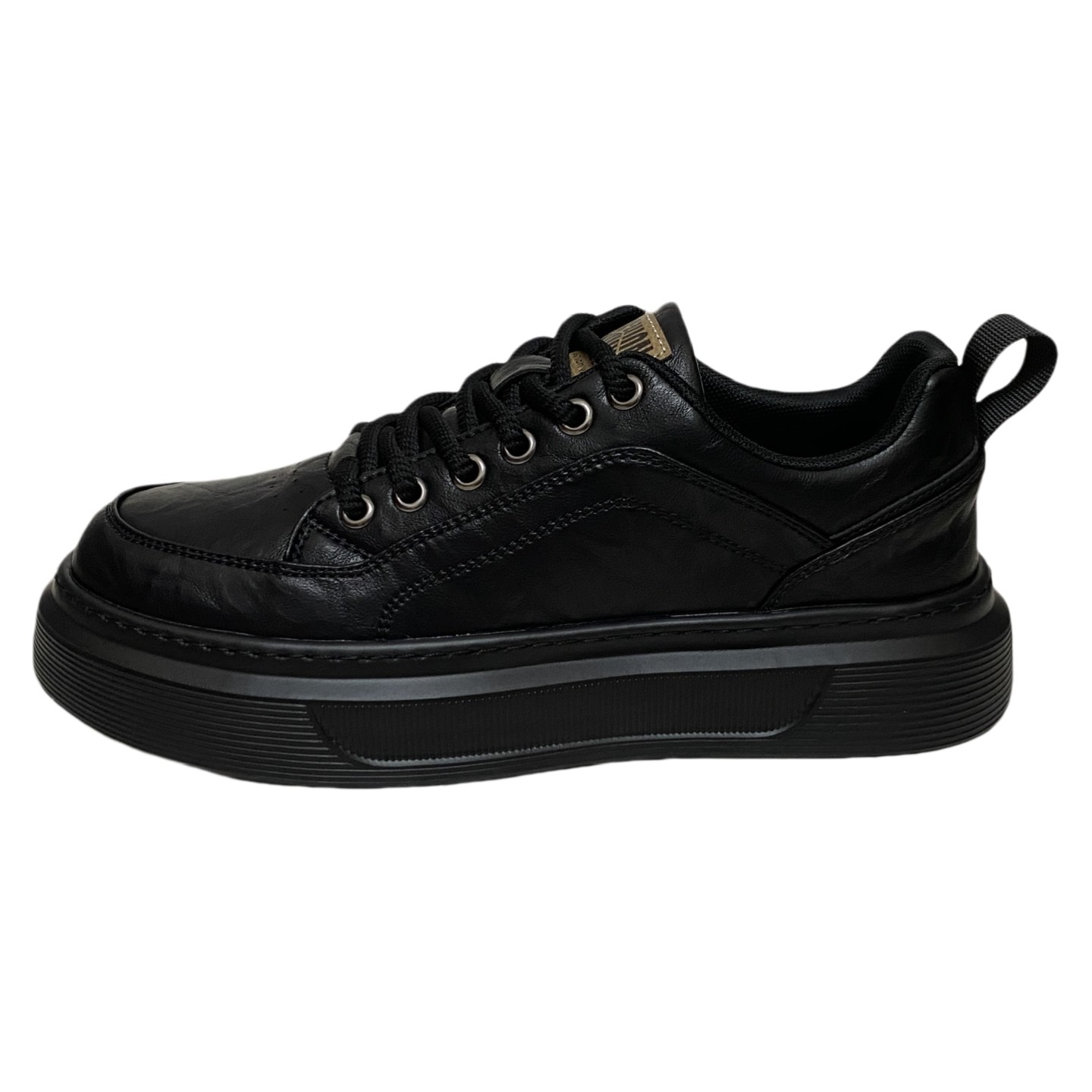 男鞋2025秋季新款百搭厚底板鞋英伦风马丁工装鞋简约商务休闲皮鞋,淘宝优惠券,粉丝福利购,淘宝优惠卷