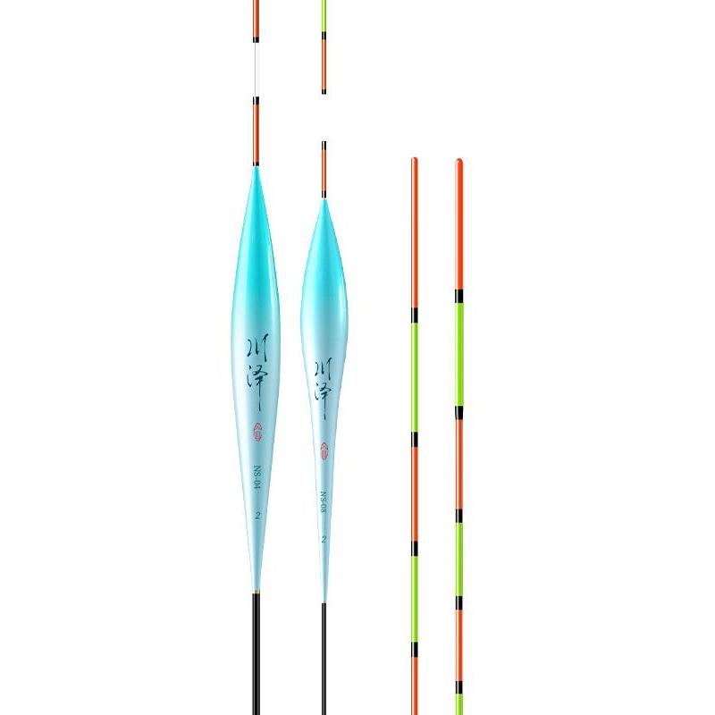 川泽水晶尾浮漂官方正品野钓鲫鱼漂灵敏醒目清晰抗风浪走水浮标 - 图3