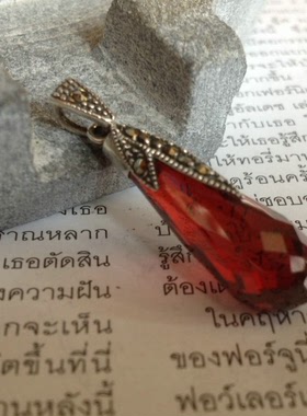 泰国锆石银饰吊坠