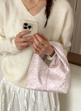 新中式非遗壮锦手提斜挎女包