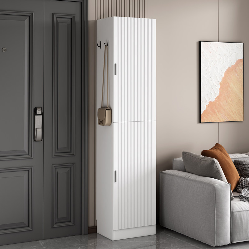 进门口小鞋柜家用门口收纳柜窄高夹缝置物柜立式电梯口加高储物柜,淘宝优惠券,粉丝福利购,淘宝优惠卷
