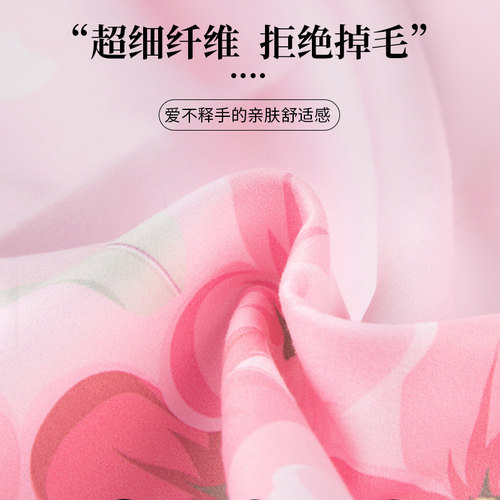 游泳速干浴巾女成人浴袍斗篷防晒儿童披肩沙滩巾运动健身吸水毛巾 - 图3