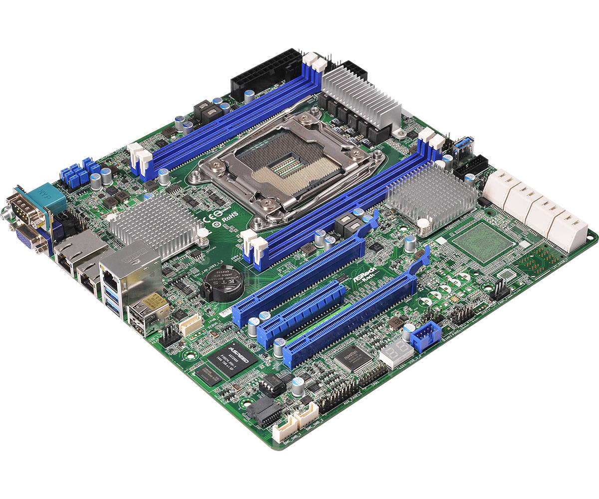 EPC612D4U服务器板 LGA2011支持阵列E5 1600/2600V3/v4定货-图1