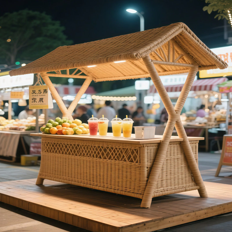 景区定制藤编售卖架户外大型防水防晒凉亭网红拍照打卡景观小品,淘宝优惠券,粉丝福利购,淘宝优惠卷
