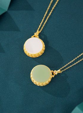 中国风高级感镂空香丸吊坠