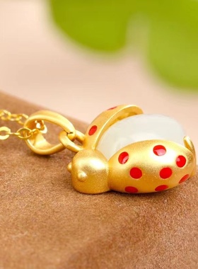 轻奢气质天然白色石头鎏金工艺饰