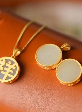 精致小众设计圆吉祥如意复古文艺