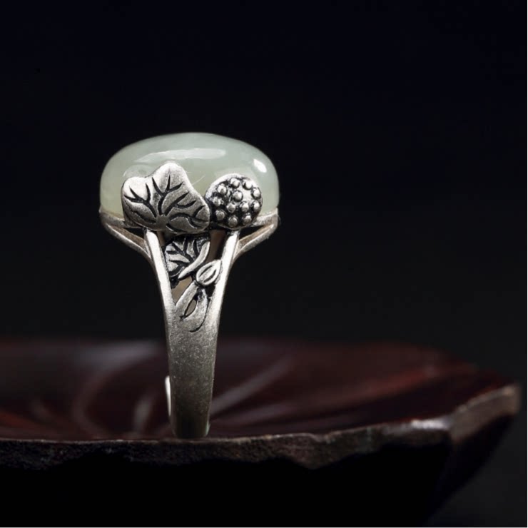 2025 lotus open ring national style retro old