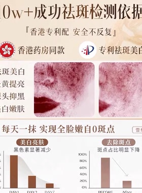 脱皮柔迪思美白祛斑霜官方正品旗舰店黄褐斑雀老年斑快速除黑色素