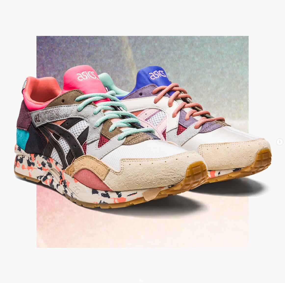 亚瑟士/Asics Gel lyte V RE:COLLABORATION 复古休闲鞋 30周年 - 图2