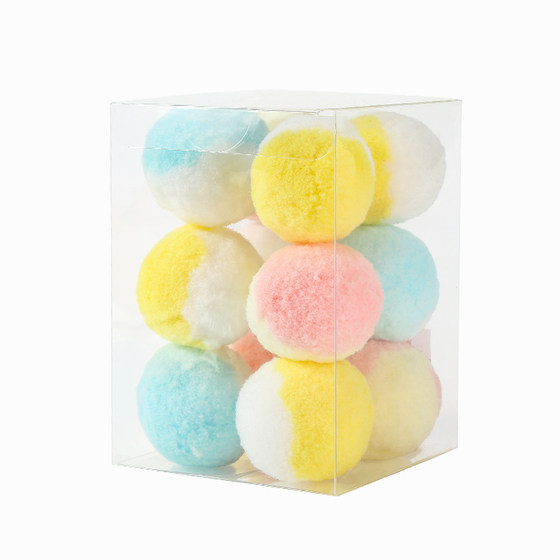 Silent plush ball