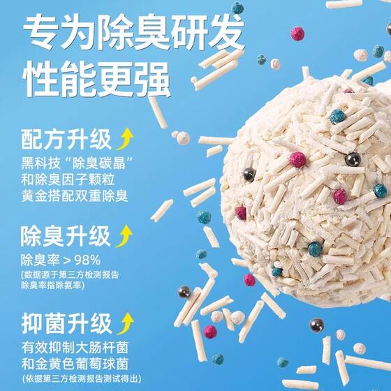 Guazhou Mu Cat Litter Mixed Tofu Cat Litter Deodorant Dust-Free Cassava Bentonite Cat Litter Free Shipping 20kg