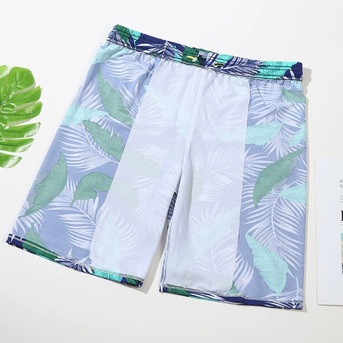 Длинные быстросохнущие модные пляжные штаны для плавания, большой размер