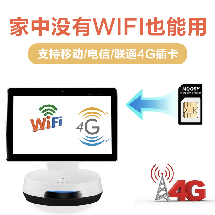 4G two-way video call visual camera for the elderly