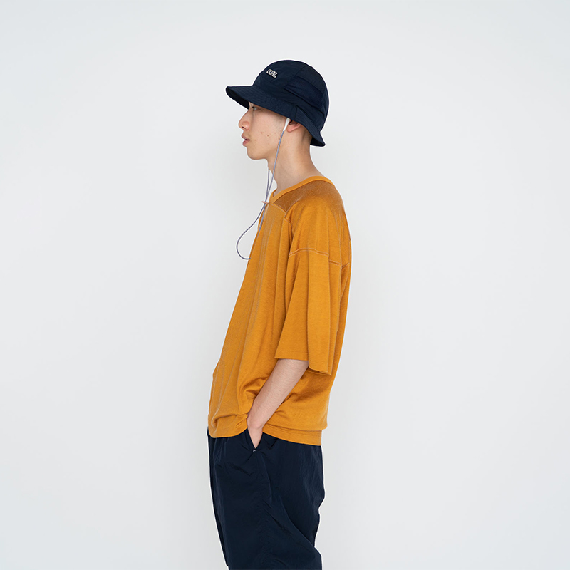 现货NANAMICA Midshipman Athletic Jersey Tee 日产针织T恤 24SS - 图2