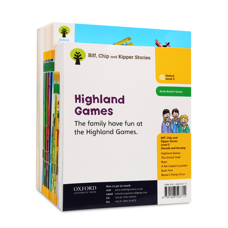 Oxford Reading Tree 5牛津阅读树ORT五阶段自然拼读教材42本 Floppy's Phonics Sounds Letters英文原版绘本分级阅读-图3