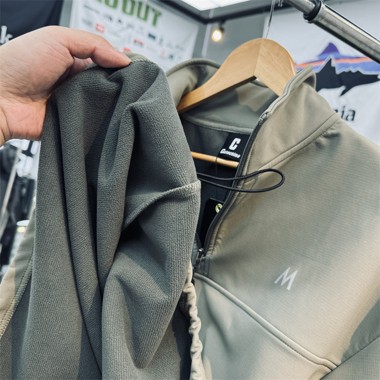 岛国单！防刮耐磨防泼水男女同款户外山系套头半拉链抓绒软壳衣,淘宝优惠券,粉丝福利购,淘宝优惠卷