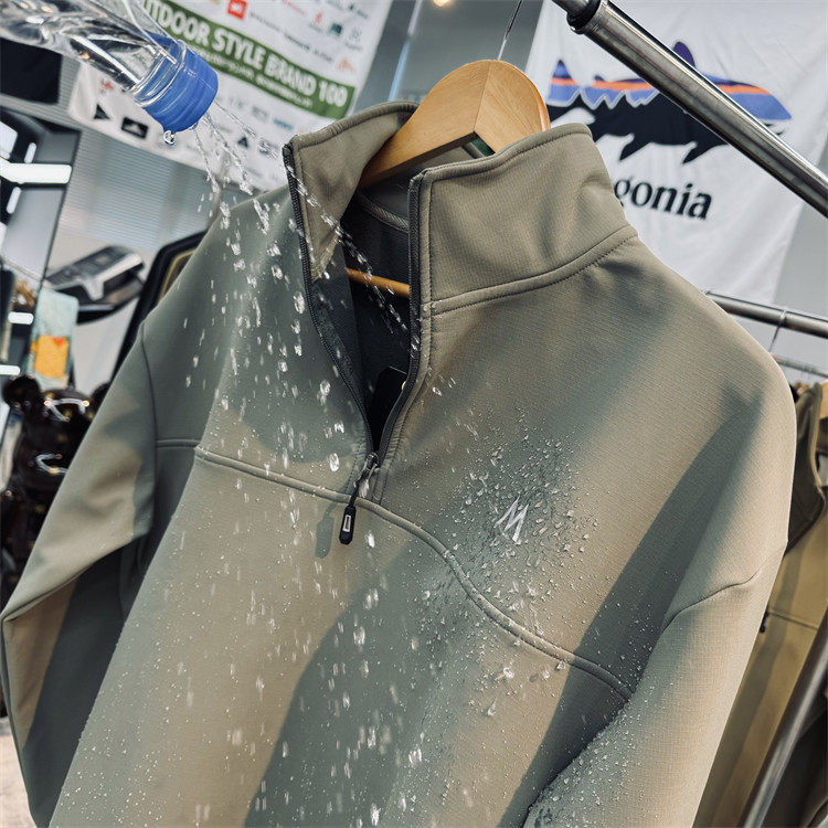 岛国单！防刮耐磨防泼水男女同款户外山系套头半拉链抓绒软壳衣,淘宝优惠券,粉丝福利购,淘宝优惠卷