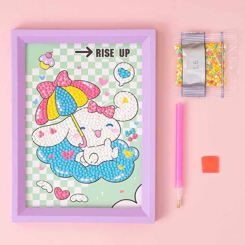 卡通钻石画儿童手工diy创意点钻画六一儿童节幼儿园小学生小礼物