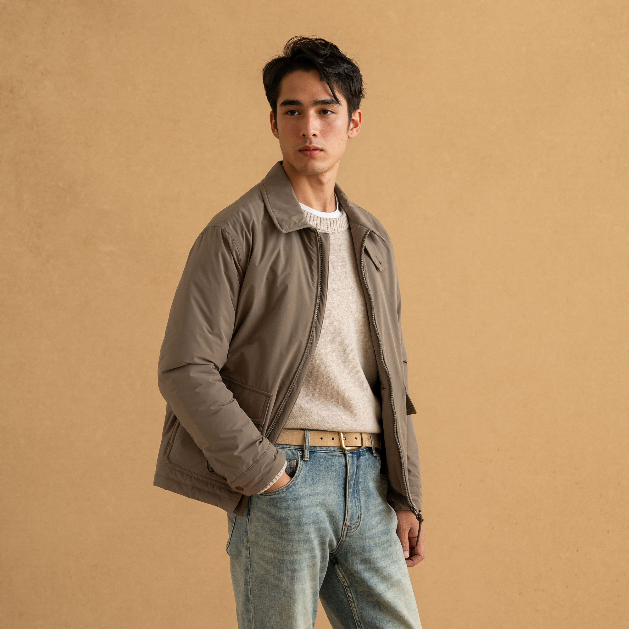 PUPP秋冬美式男士软质轻薄短款户外防风复古保暖间棉夹克棉服外套,淘宝优惠券,粉丝福利购,淘宝优惠卷