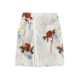 2026 Summer New Linen Lyocell Floral High Waist Retro Skirt HBZXW919674