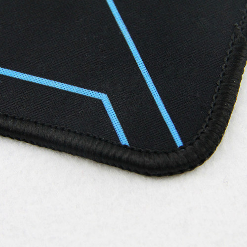 罗技鼠标垫电竞游戏专用超大号桌垫细面电脑办公锁边加厚长款软垫 - 图2