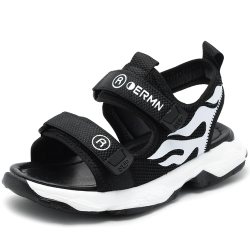 Летние детские сандалии для мальчиков, коллекция 2022, в корейском стиле, мягкая подошва, коллекция 2021