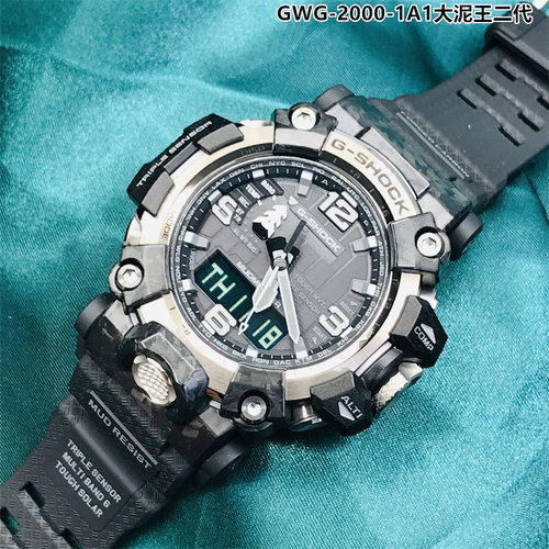 卡西欧大泥王二代 GSHOCK三代蓝牙光能电波手表男 GWG-2000 B1000 - 图1