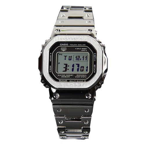 卡西欧50周年限定 GSHOCK金属方块手表男太阳能小金块 GMW-B5000 - 图3