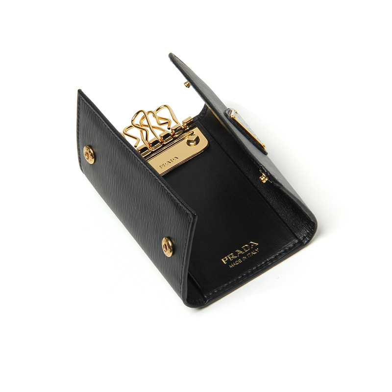 prada /普拉达十字纹牛皮手拿包 KeanGlobal海外女士包袋