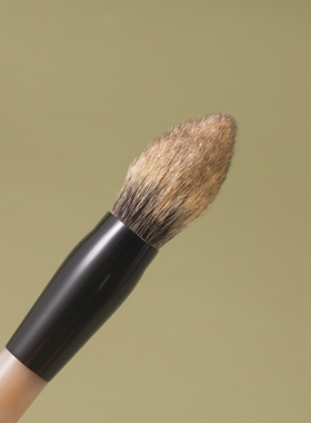 古黄松松鼠毛25/44大号压扁菱形火苗面部刷腮红刷不定妆刷仙宝兰