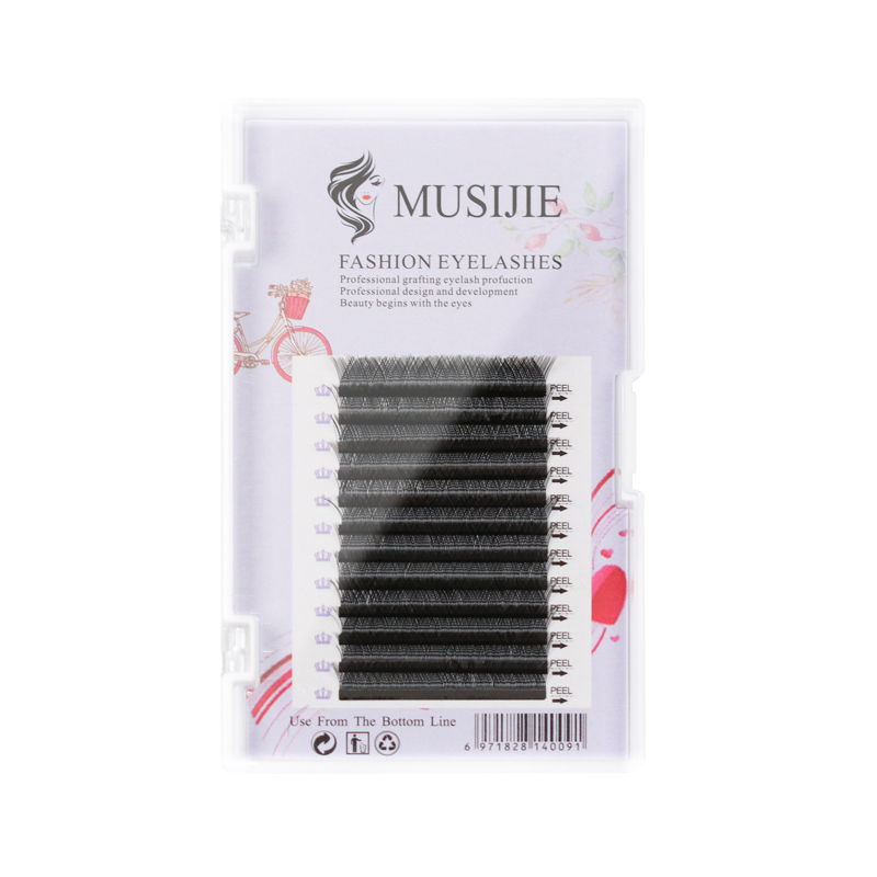 12排y型睫毛郁金香嫁接种植假眼睫毛软编织网状浓密一秒交叉开花 - 图3