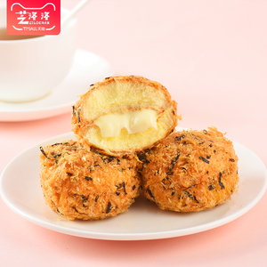 【芝洛洛旗舰店】海苔肉松小贝*3盒