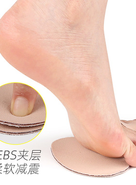 带布前掌垫高跟鞋柔软防磨减震掌垫半码垫SEBS套式脚趾重叠分离器