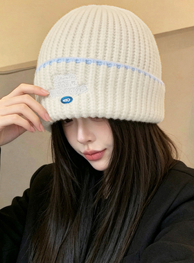 2026新款秋冬保暖骑行针织帽子女