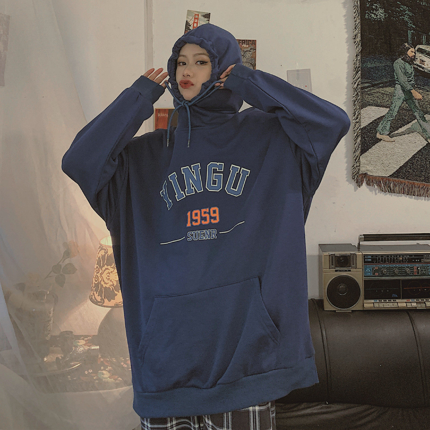 萧莲定制waitmore高街2020新款卫衣 萧莲卫衣/绒衫