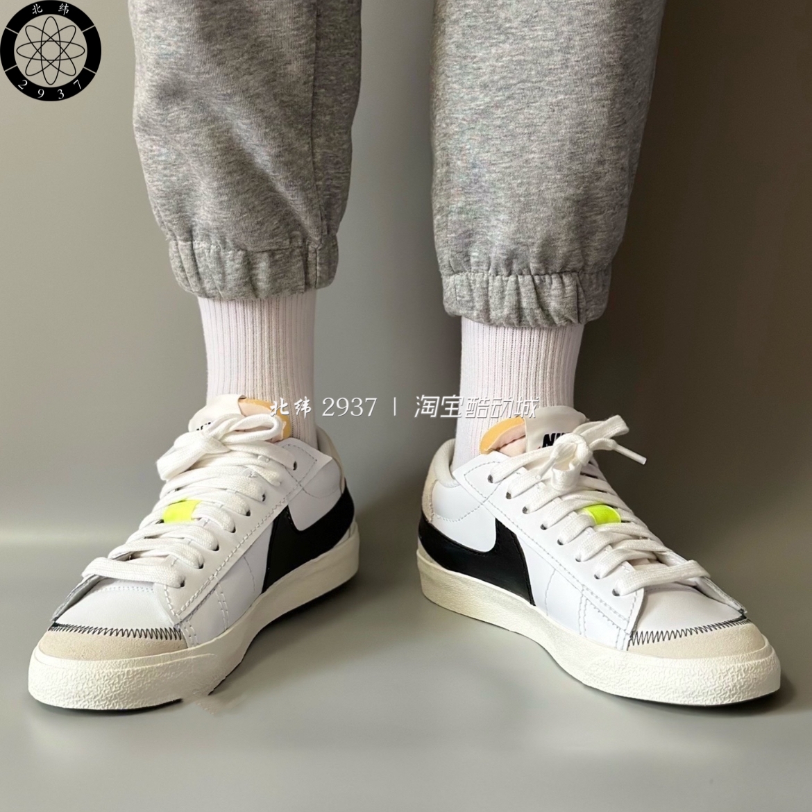 耐克/Nike Blazer Low'77 男女复古开拓者低帮休闲板鞋DN2158-101 - 图2