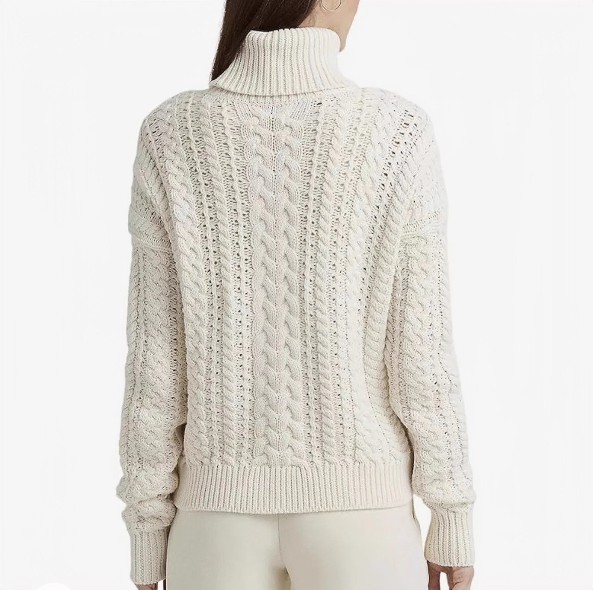 美系经典R 绿标女款 棉 纯色扭绳提花高领落肩袖毛衣 六色,淘宝优惠券,粉丝福利购,淘宝优惠卷