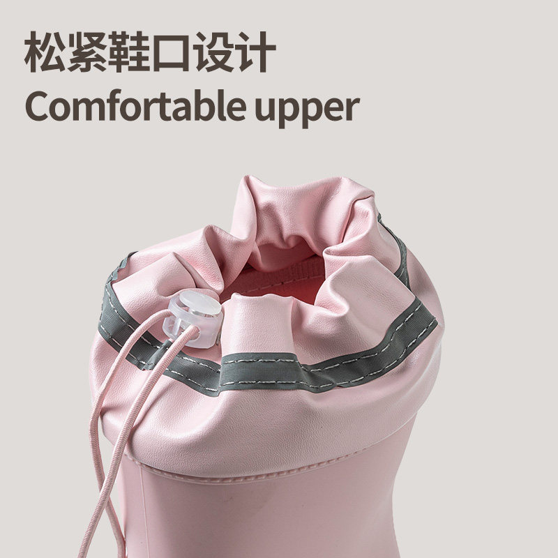 儿童雨鞋女童新款可爱卡通小狗水鞋室外防水男童四季加绒PVC软底,淘宝优惠券,粉丝福利购,淘宝优惠卷