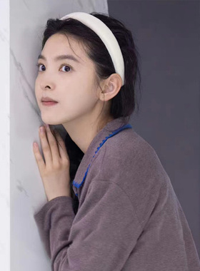 章若楠同款发箍女高级感洋气时尚2026新款高颅顶显脸小发卡捆头饰