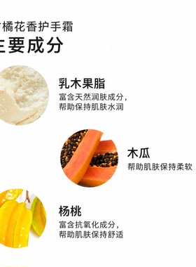 Sensatia护手霜60ml柑橘花香