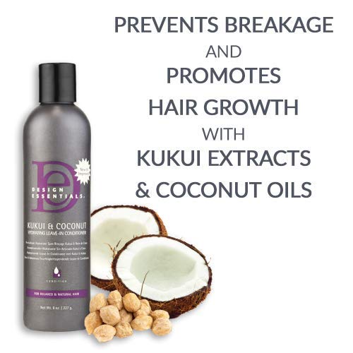 Design Essentials Natural Kukui & Coconut Hydrating Leave-In - 图1