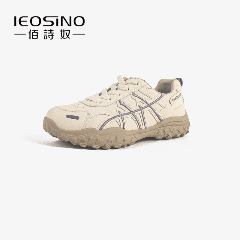 佰诗奴2026春季新款商场同款网面透气德训鞋女低跟平底休闲运动鞋,淘宝优惠券,粉丝福利购,淘宝优惠卷