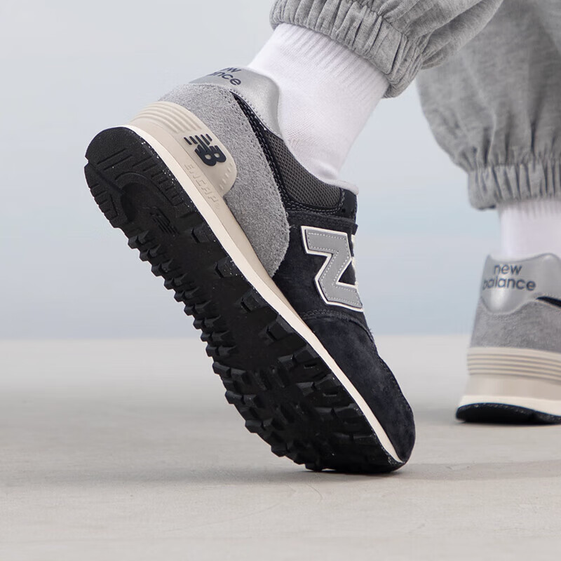 New Balance男鞋女鞋秋季新款运动鞋nb574耐磨跑步鞋子复古休闲鞋 - 图0