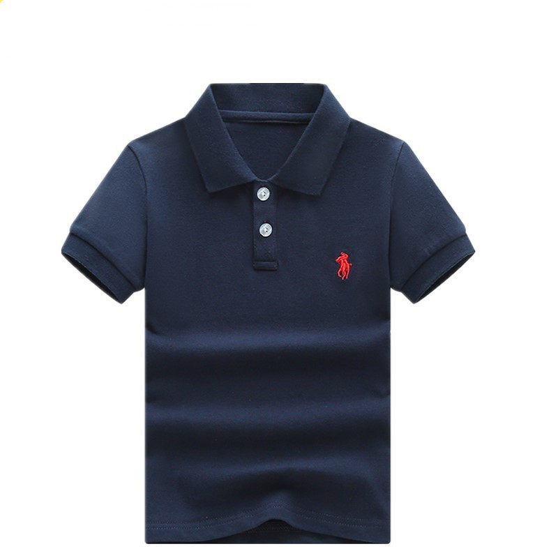 巴拉可儿儿童短袖t恤纯棉新款夏男女童中小童纯色翻领polo衫保罗,淘宝优惠券,粉丝福利购,淘宝优惠卷