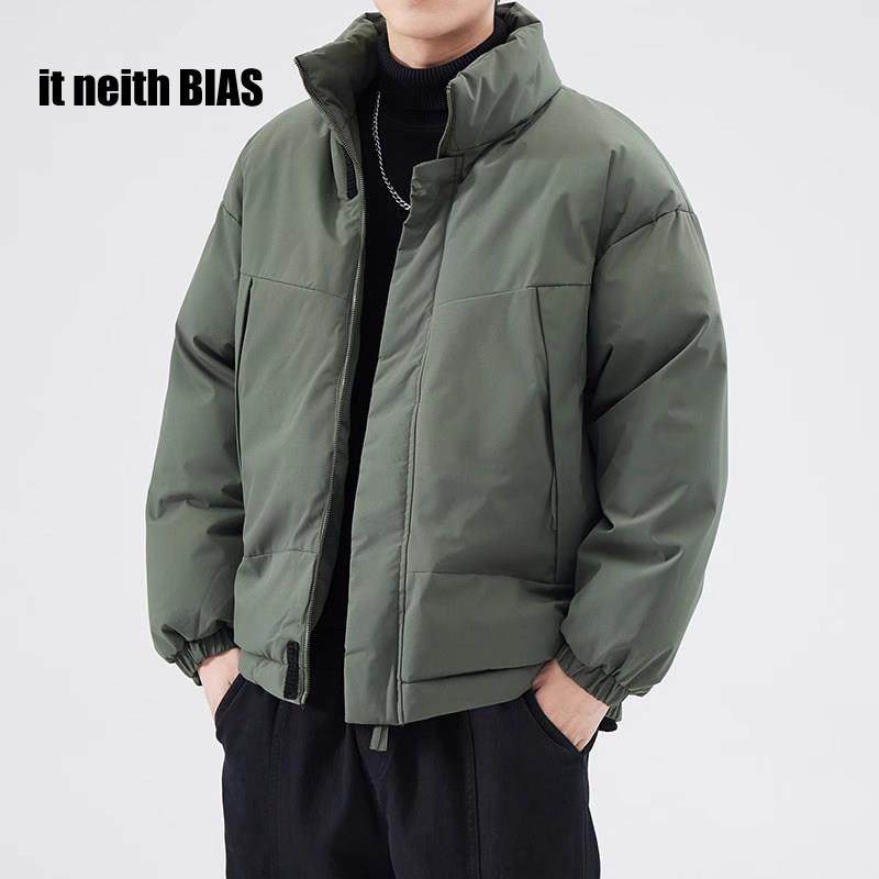 it neith BIAS美式简约棉衣男秋冬款休闲棉服百搭面包服保暖外套,淘宝优惠券,粉丝福利购,淘宝优惠卷