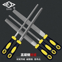 Filing knife steel filing coarse fine tooth pliers Workers filing knife woodworking metal polished suit flat semicircle triangle