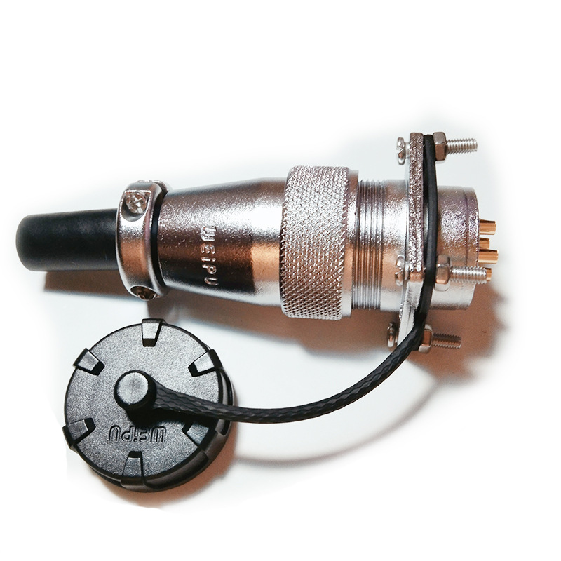 威浦圆形防水航空插头插座电线电缆工业汽车连接器WS20航空头